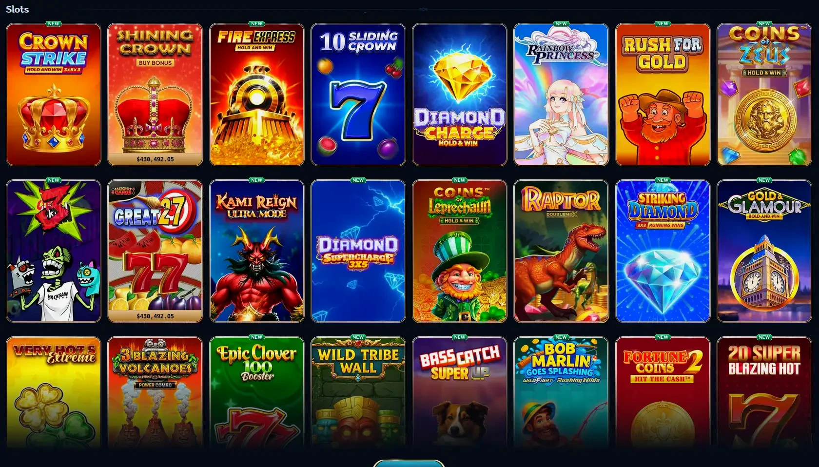 Spinstar online casino interface